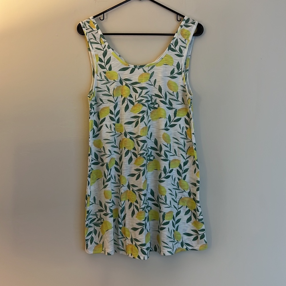⭐️ Tipsy Elves Laidback Lemon Beach Cover Up Dress - Picture 2 of 4